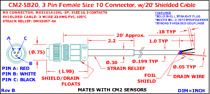 Cm20 2sd Sensor Solutions Catalog | Sensor Solutions Corp